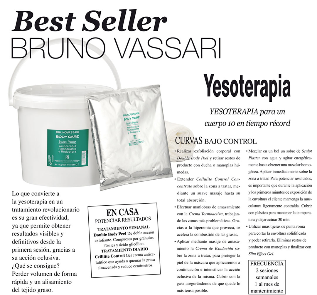 <strong>Nueva Estética</strong><br>Publicación en Nueva Estética sobre el tratamiento de yesoterapia de Bruno Vassari.